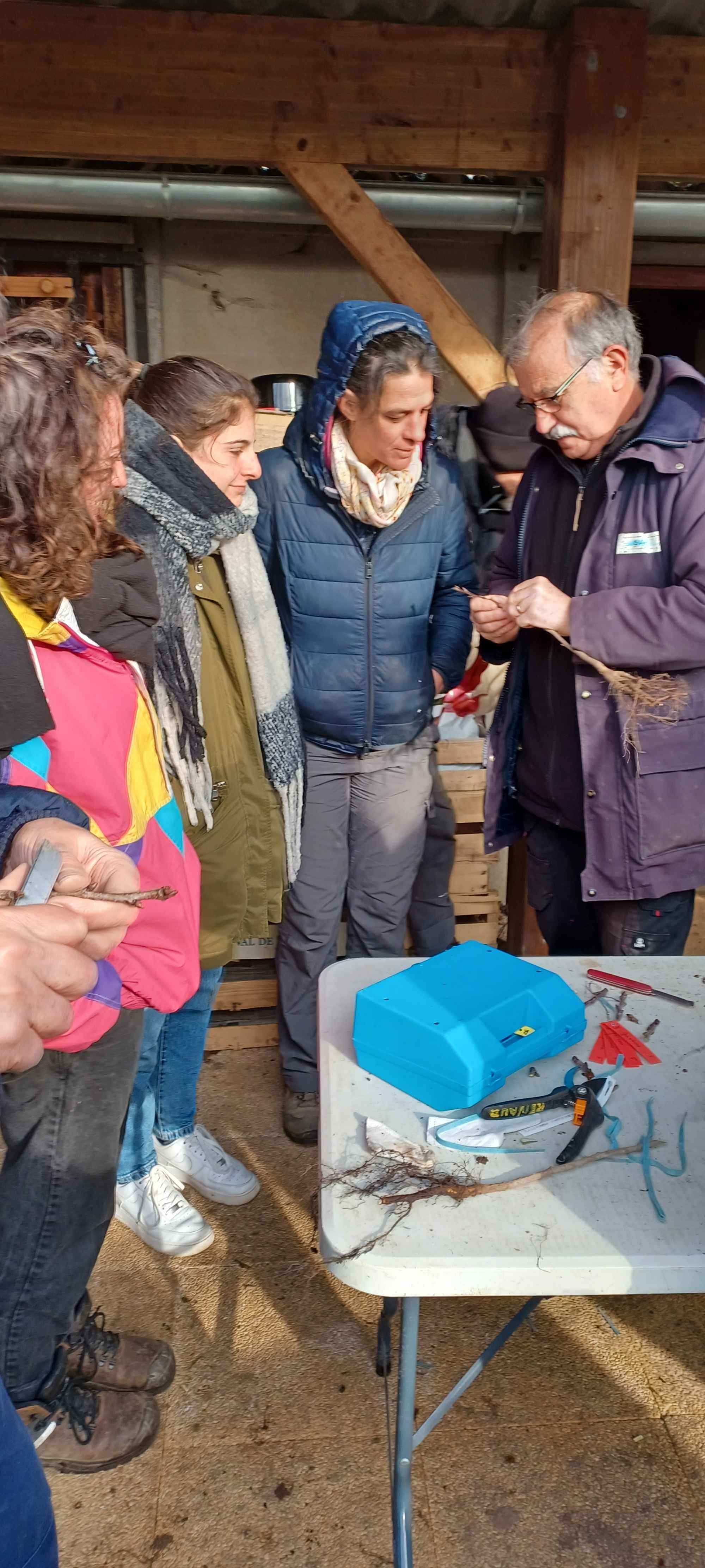 Stagiaires Lycée Agricole de Montmorillon 3