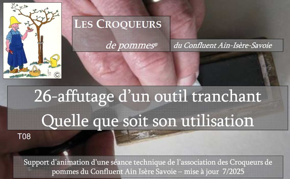 Page garde affutage
